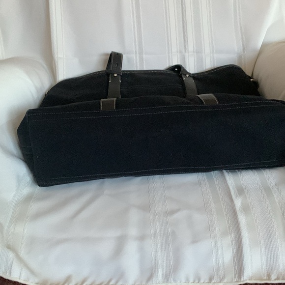 Coach Black 70265 Canvas Tote - Picture 3 of 7